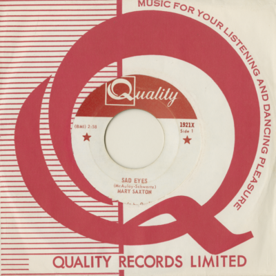 Sad Eyes / Take My Heart