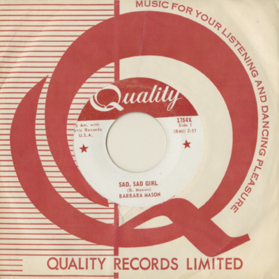 Sad Sad Girl / Come To Me