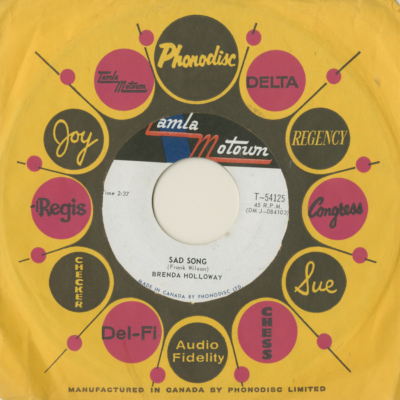 Sad Song / Together Till The End Of Time (1965)