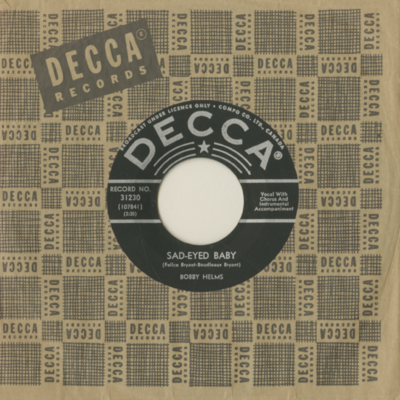 Sad-Eyed Baby / You're The One