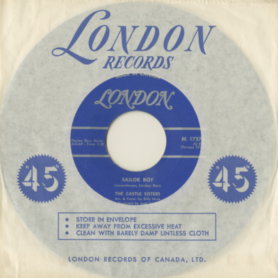 Sailor Boy / Forgive And Forget Me (1962)