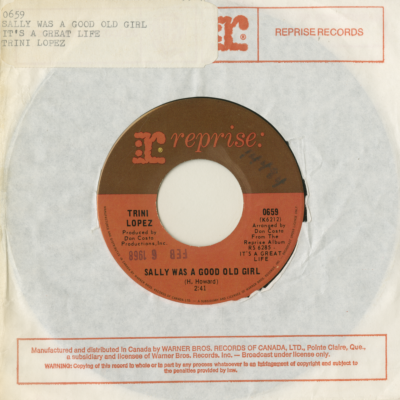 Sally Was A Good Old Girl / It's A Great Life