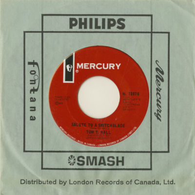 Salute To A Switchblade / That'll Be All Right With Me (1970)