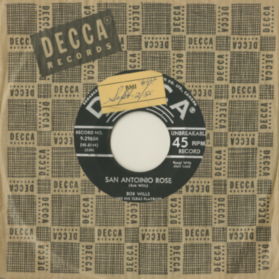 San Antonio Rose / I'll Follow Wherever You Go