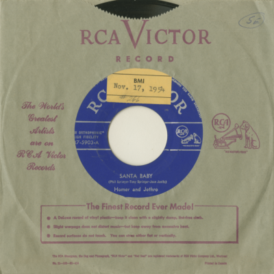 Santa Baby / The Night After Christmas (1954)