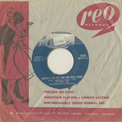 Santas Too Fat For Hula Hoop / Kitty Kats On Parade (1959)