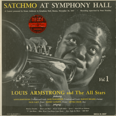 Satchmo At Symphony Hall Vol 1