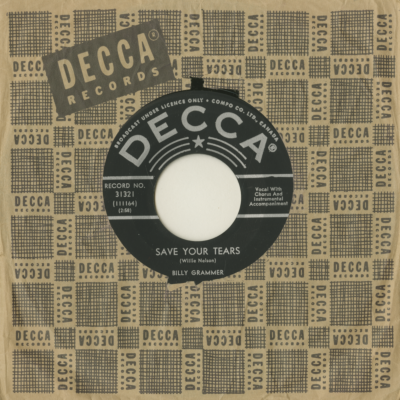 Save Your Tears / I'd Like To Know Why