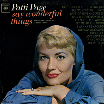 Say Wonderful Things