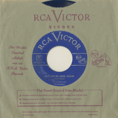 Say You're Mine Again / My One And Only Heart (1953)