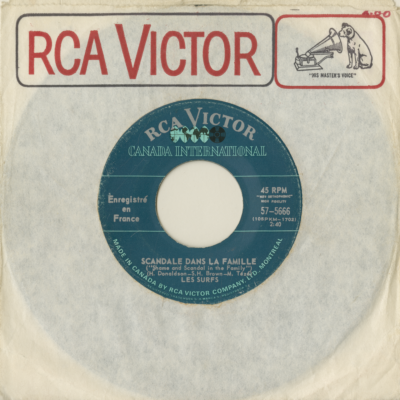 Scandale Dans La Famille / Stop