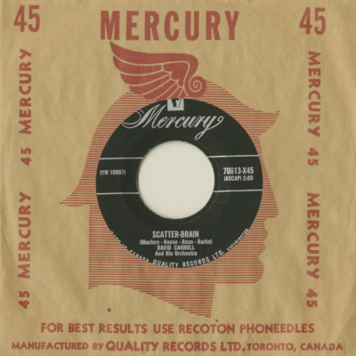 Scatter-Brain / The Cuddlin' Song