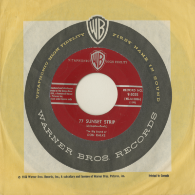 Sebastian / 77 Sunset Strip (1959)