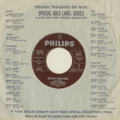 Second Hand Rose / Stand In