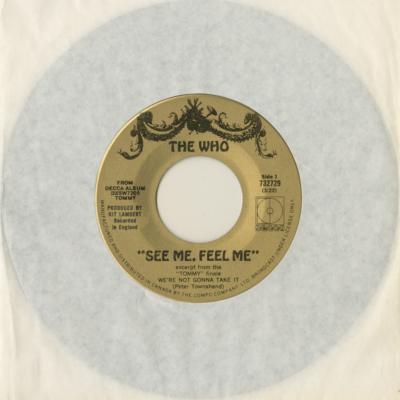 See Me Feel Me / Overture From Tommy