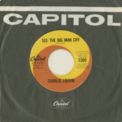 See The Big Man Cry / I Just Don't Understand