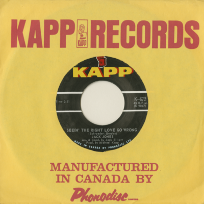 Seein' The Right Love Go Wrong / Travellin' On