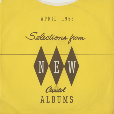Selections From New Capitol Albums April 1956 (1956)