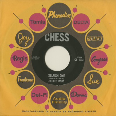 Selfish One / Everything But Love (1964)