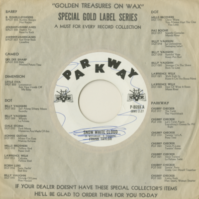 Send Her Back To me / Snow White Cloud (1963)