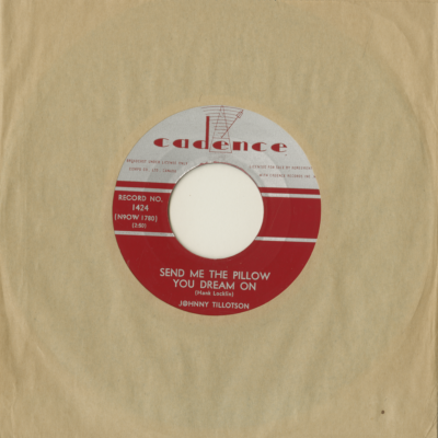 Send Me The Pillow You Dream On / What'll I Do