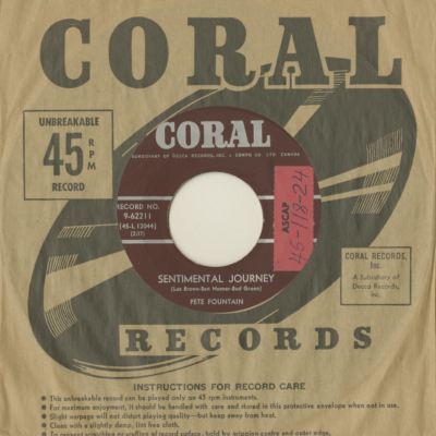Sentimental Journey / Columbus Stockade Blues