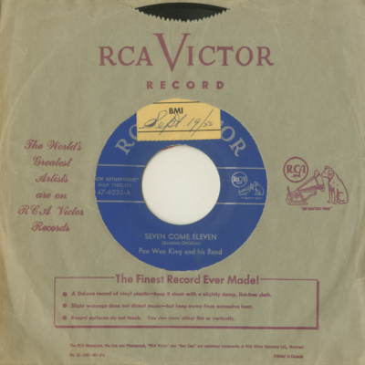 Seven Come Eleven / Farewell Blues (1955)