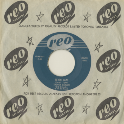 Seven Days / Tippity Top (1956)