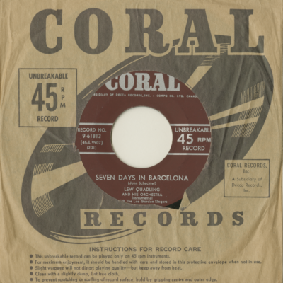 Seven Days In Barcelona / Angelita (1957)