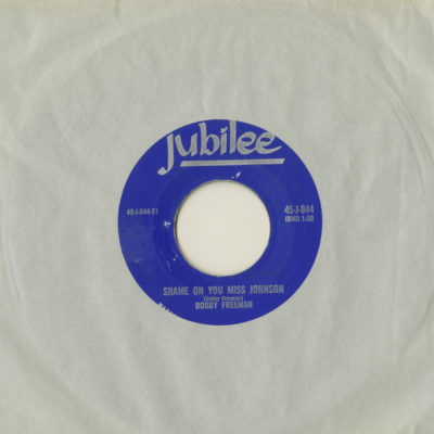 Shame On You Miss Johnson / Need Your Love