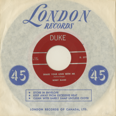 Share Your Love With Me / After It's Too Late