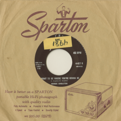 Shattered Kingdom / I Want To Be Where You're Gonna Be (1958)