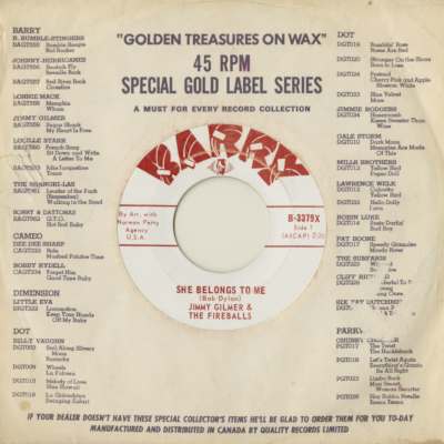 She Belongs To Me / Rambler's Blues