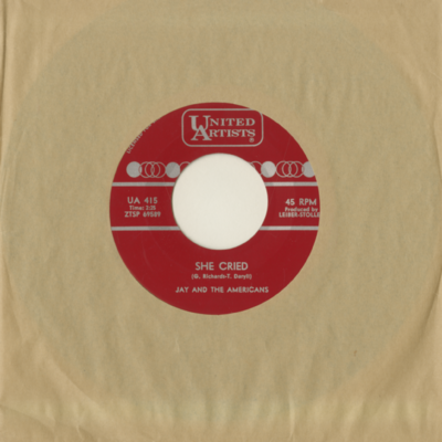 She Cried / Your Love Is Dawning On Me (1962)