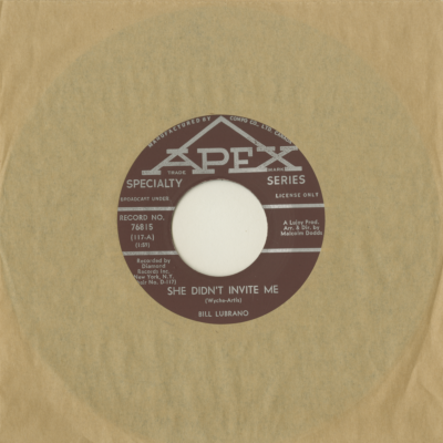 She Didn't Invite Me / Dolores Angel (1962)