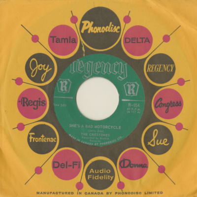 She's A Bad Motorcycle / Grasshopper Dance (1963)