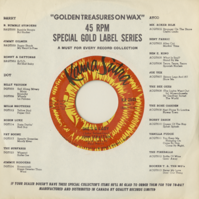 She's A Lady / The Room Nobody Lives In (1968)