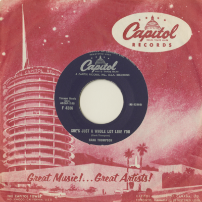 She's Just A Whole Lot Like You / There My Future Goes (1960)