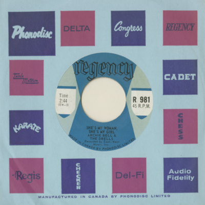 She's My Woman She's My Girl / Yankee Dance (1968)