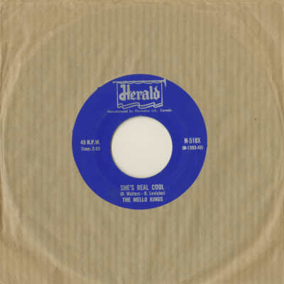 She's Real Cool / Valerie (1958)