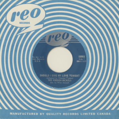 Should I Give My Love Tonight / Take My Love (1965)