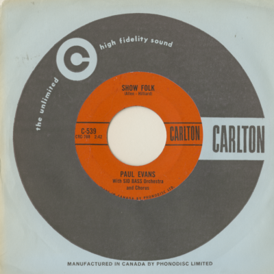 Show Folk / I Love To Make Love To You (1961)