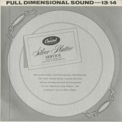 Silver Platter Service Sides 13 & 14