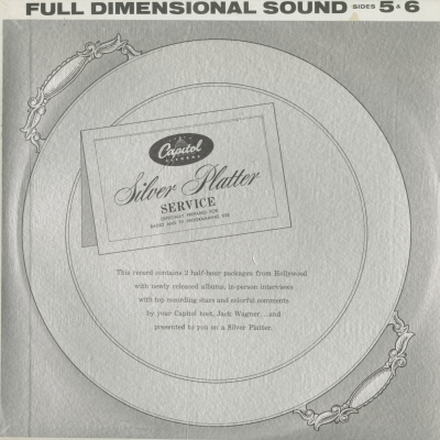 Silver Platter Service Sides 5 & 6