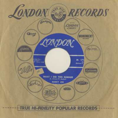 Since Gary Went In The Navy / What I Did This Summer (1961)