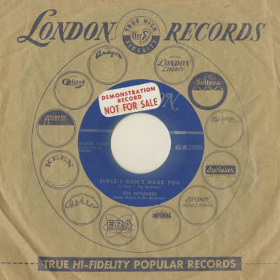 Since I Don't Have You / One Night One Night