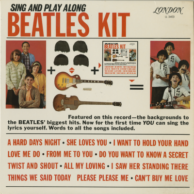 Sing And Play Along Beatles Kit