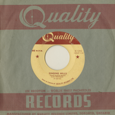 Singing Hills / I Hate To See You Cry