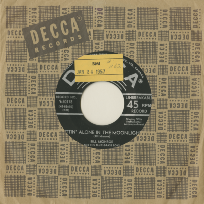 Sittin' Alone In The Moonlight / You'll Find Her Name Written Here