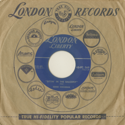 Sittin' In The Balcony / Dark Lonely Street (1957)